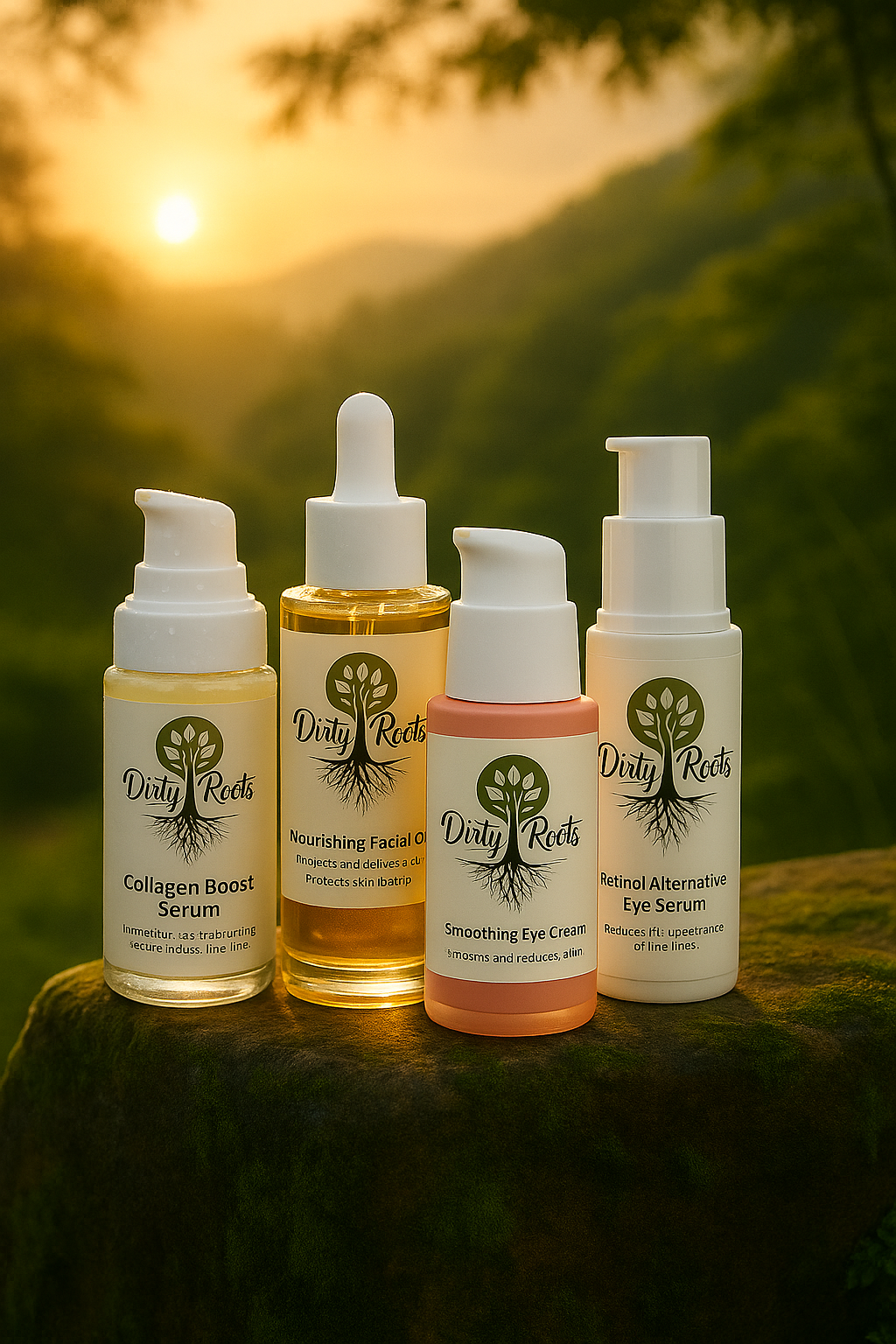 The Dirty Roots Women’s Collection is where natural beauty meets honest skincare. Every formula is crafted with gentle, plant-based ingredients that work in harmony with your skin.