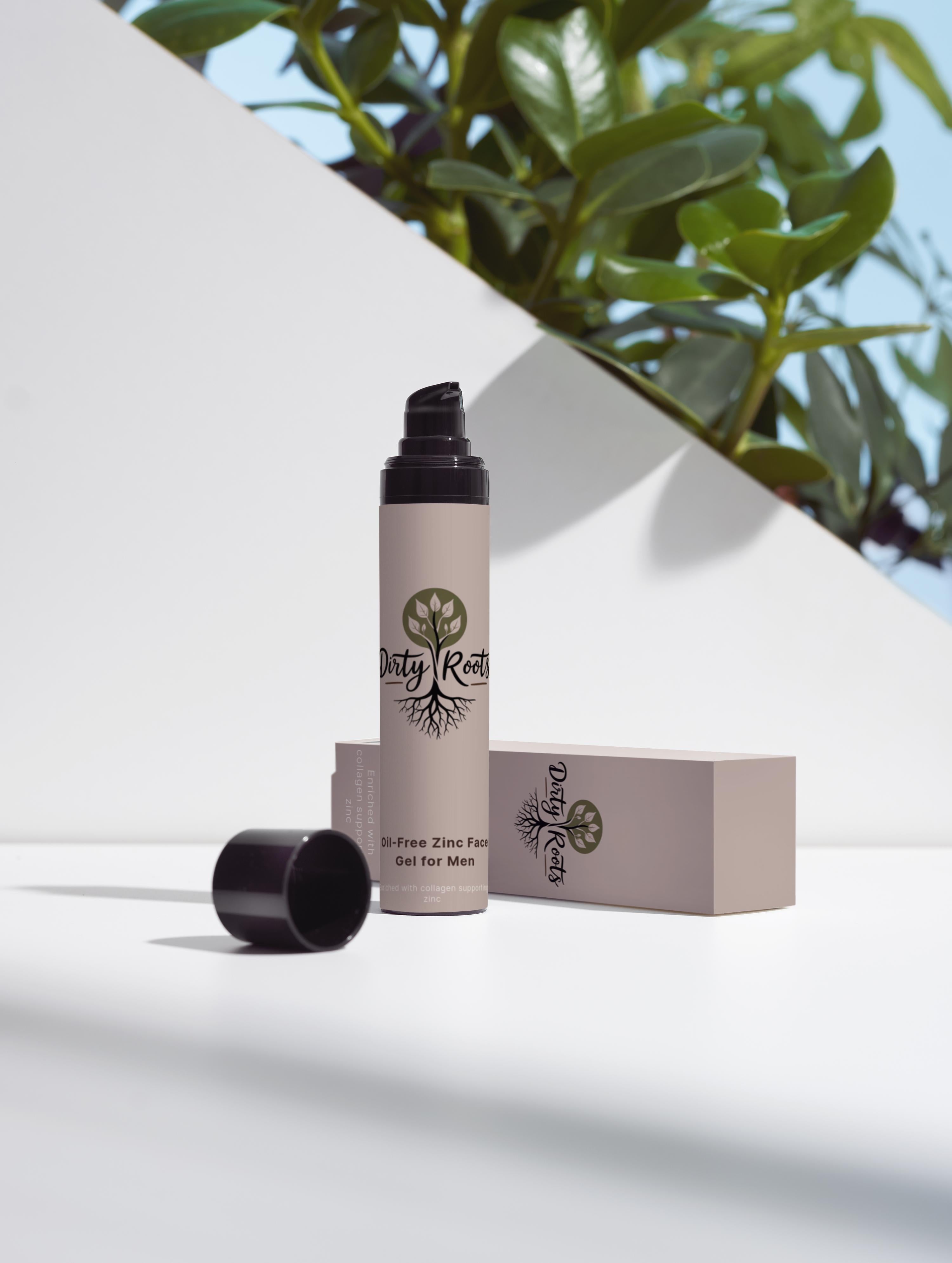 Oil-Free Zinc Face Gel for Men