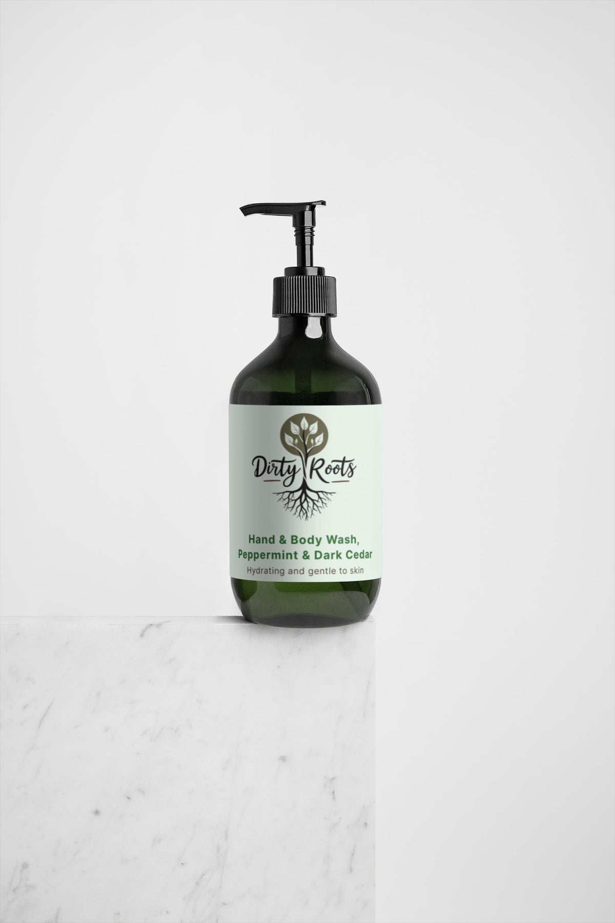 Hand & Body Wash – Peppermint & Dark Cedar