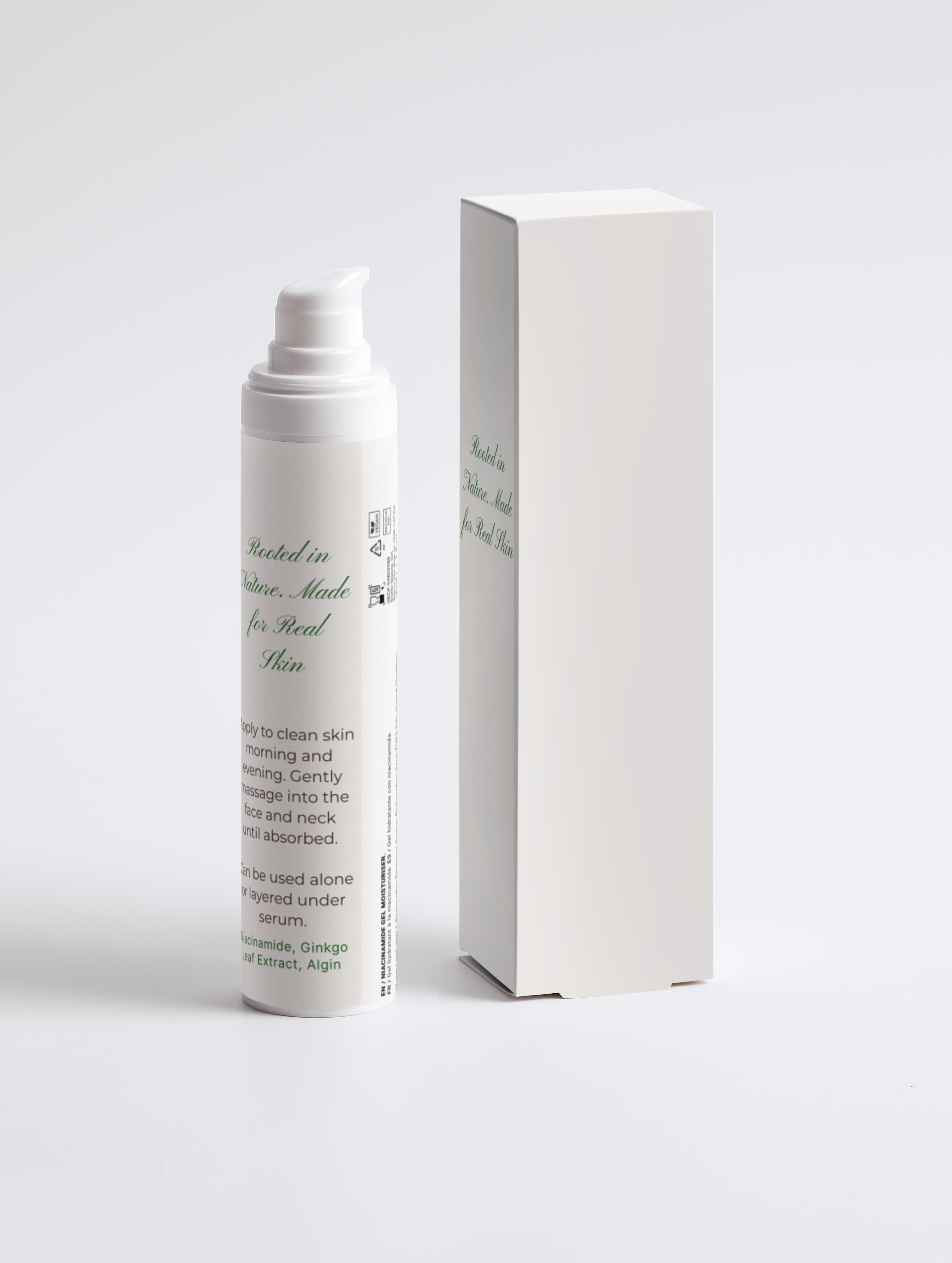 Niacinamide Gel Moisturiser – Vitamin B3 Brightening Care