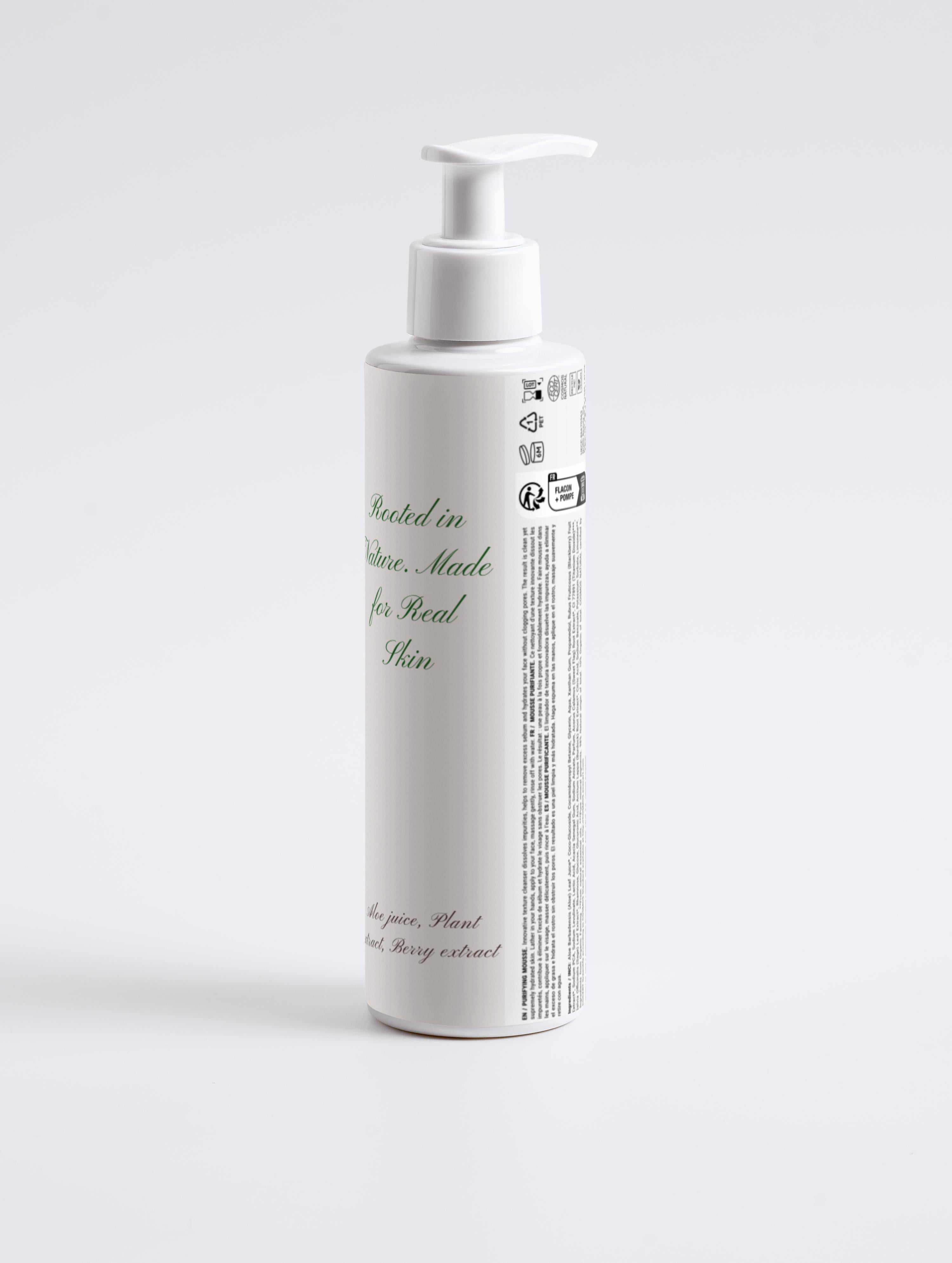 Purifying Mousse Cleanser – Aloe & Blackberry