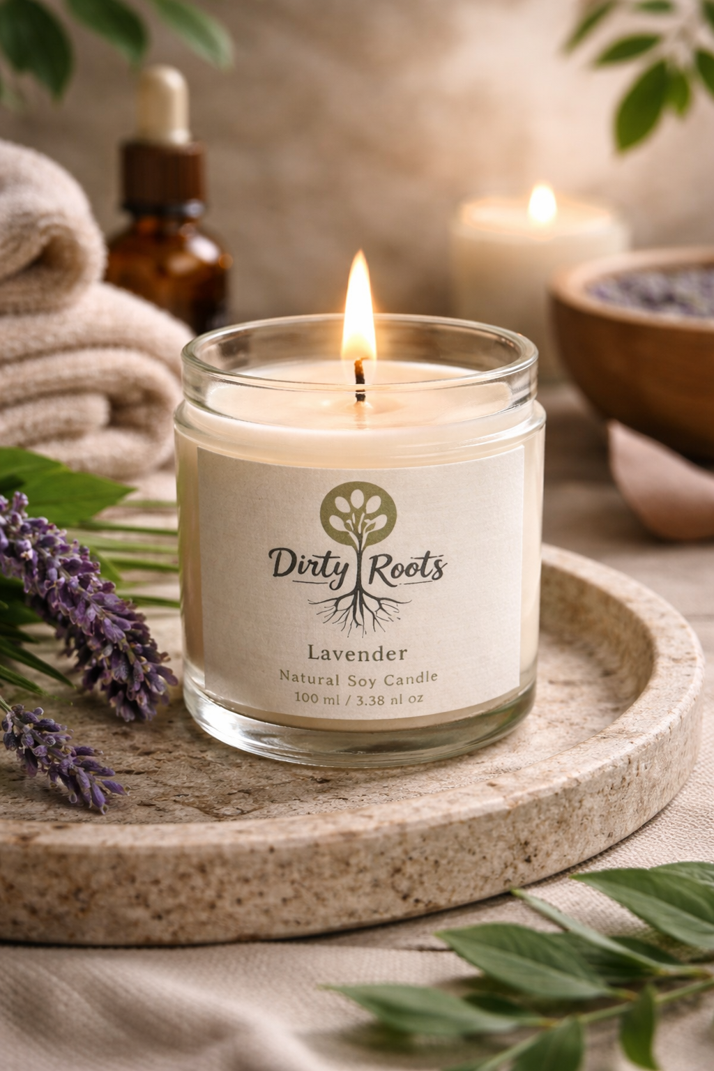 Lavender Soy Wax Candle