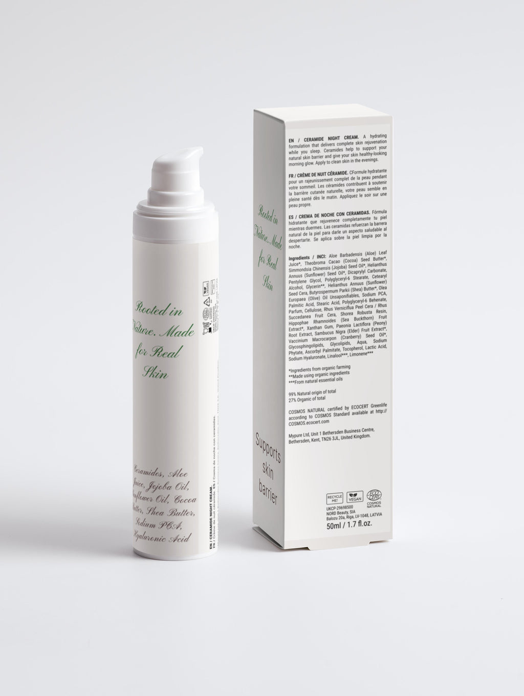 Ceramide Barrier Night Cream – Repair, Renew & Replenish