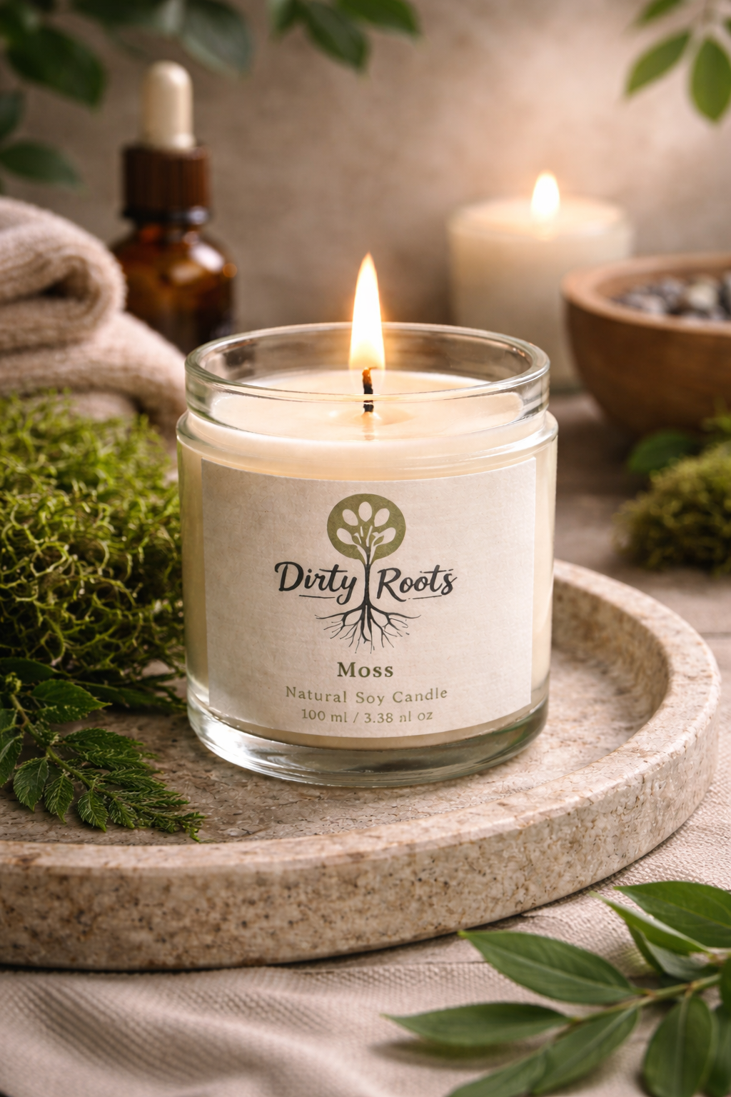 Moss Soy Wax Candle