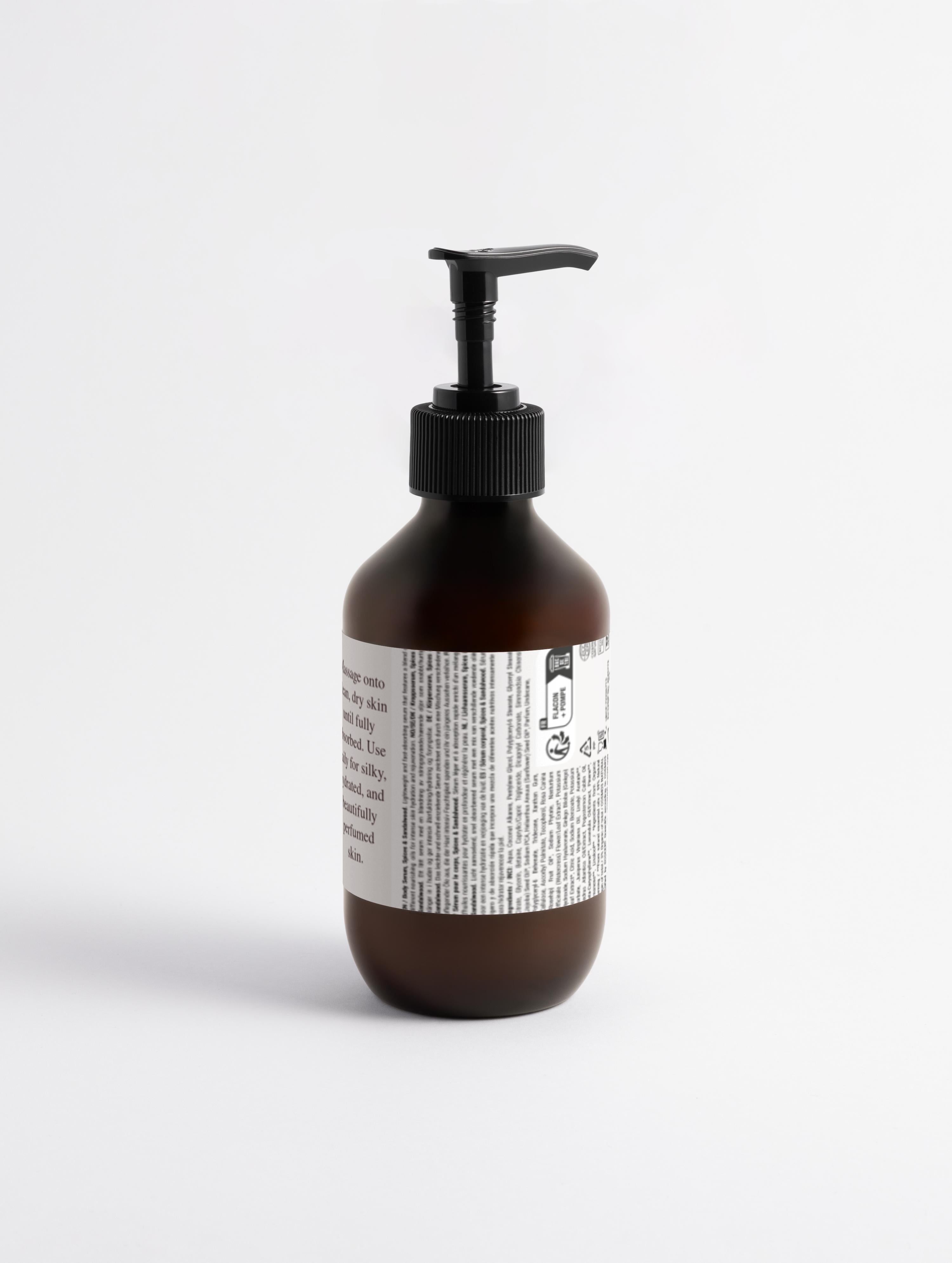 Silk Skin Body Serum – Spices & Sandalwood