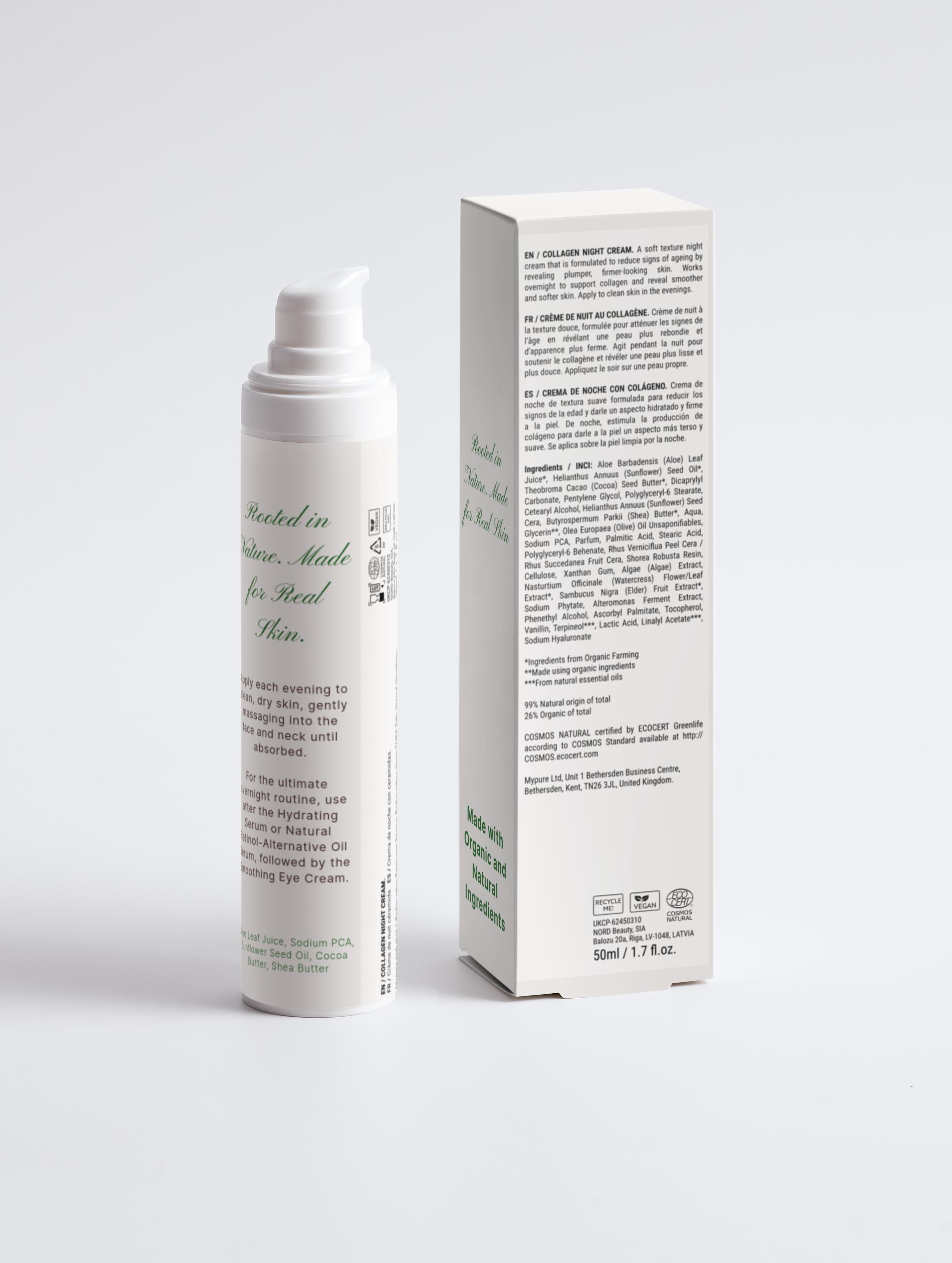 Collagen Anti-Age Night Cream – Repair, Firm & Restore