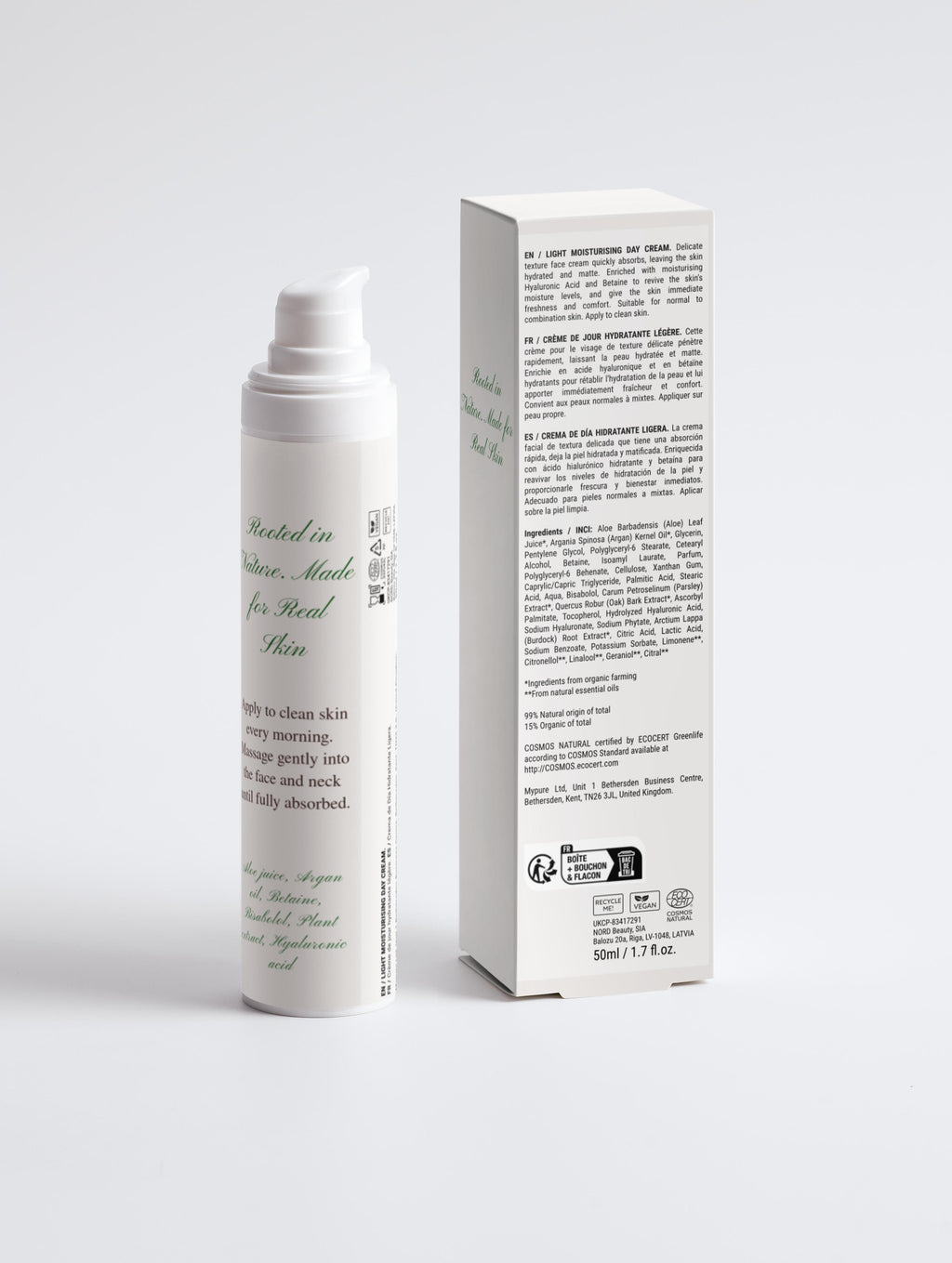 Light Moisturising Day Cream – Fresh, Balanced & Hydrated Skin