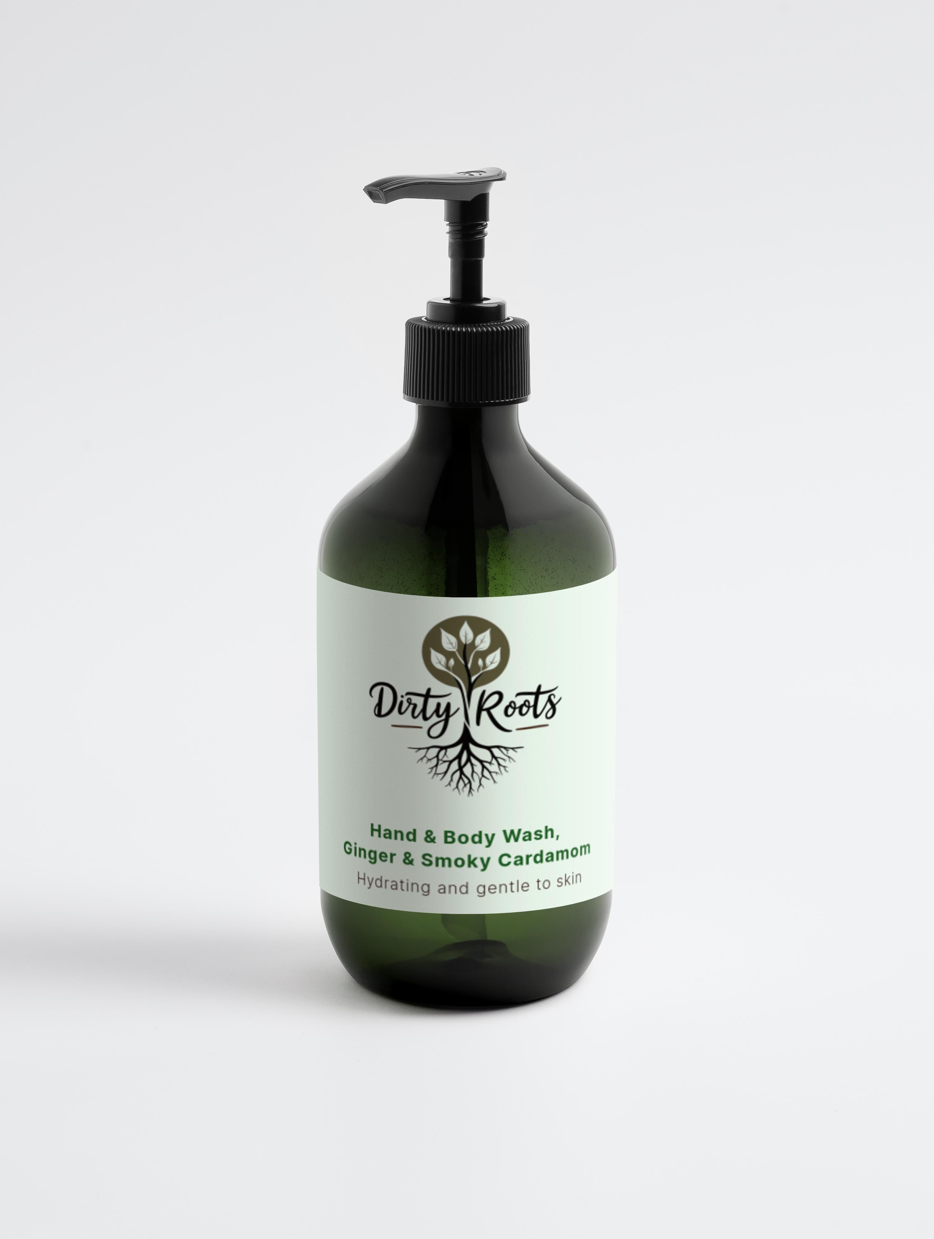 Hand & Body Wash – Ginger & Smoky Cardamom