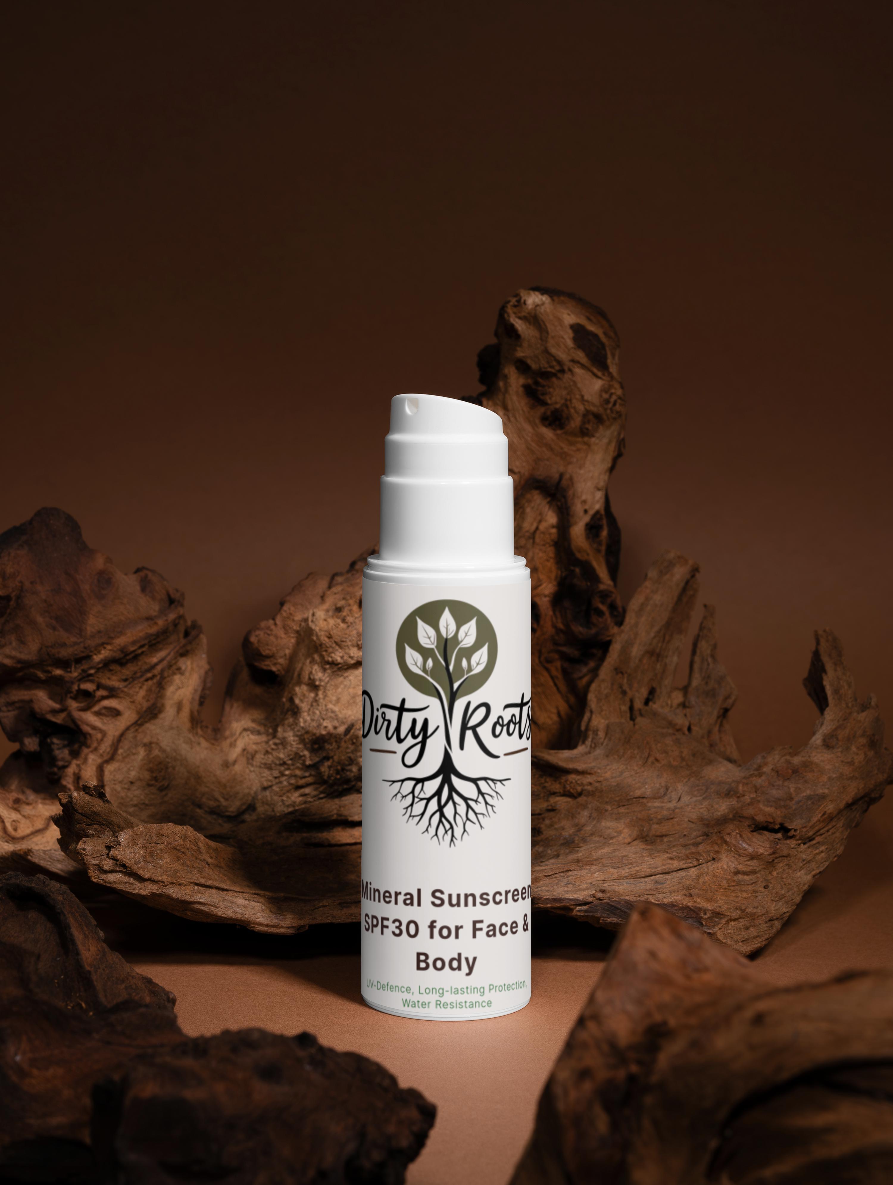 Mineral Sunscreen SPF30 for Face & Body – Gentle & Effective