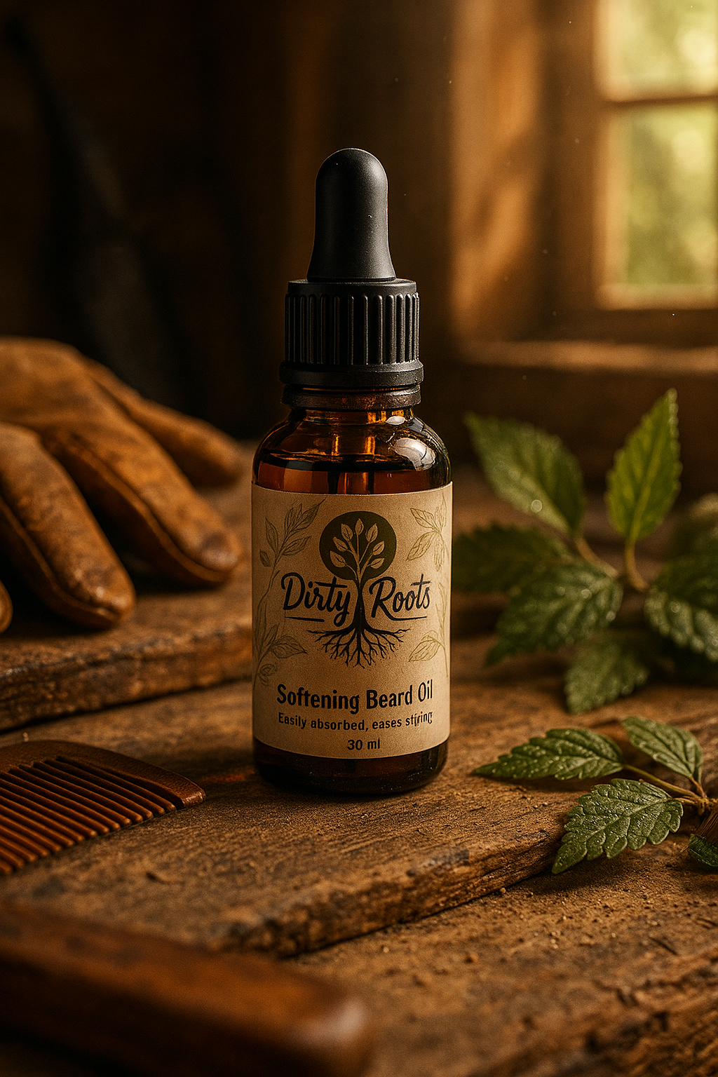 Softening Beard Oil – Nourish & Tame Naturally