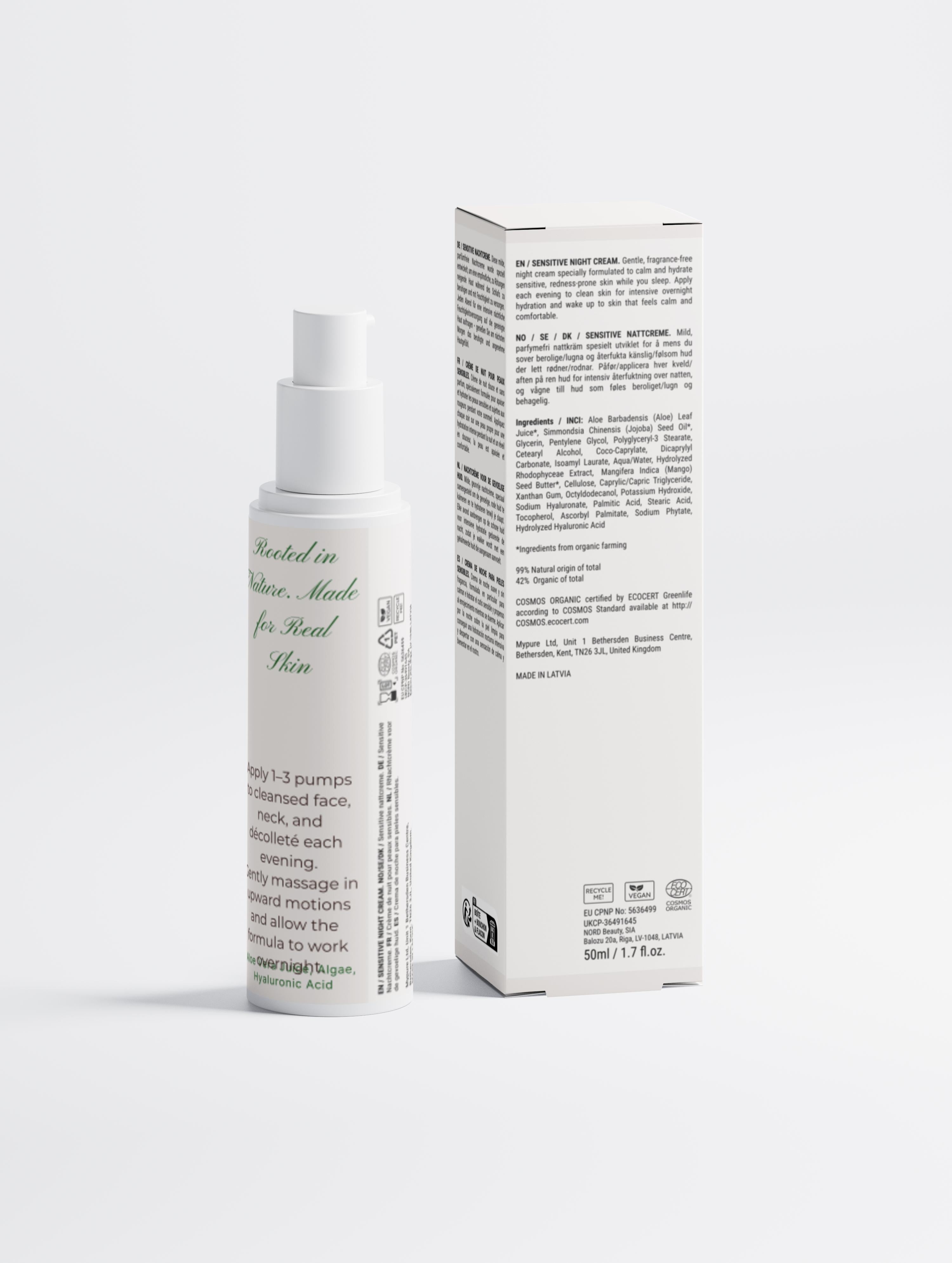 Sensitive Skin Overnight Cream