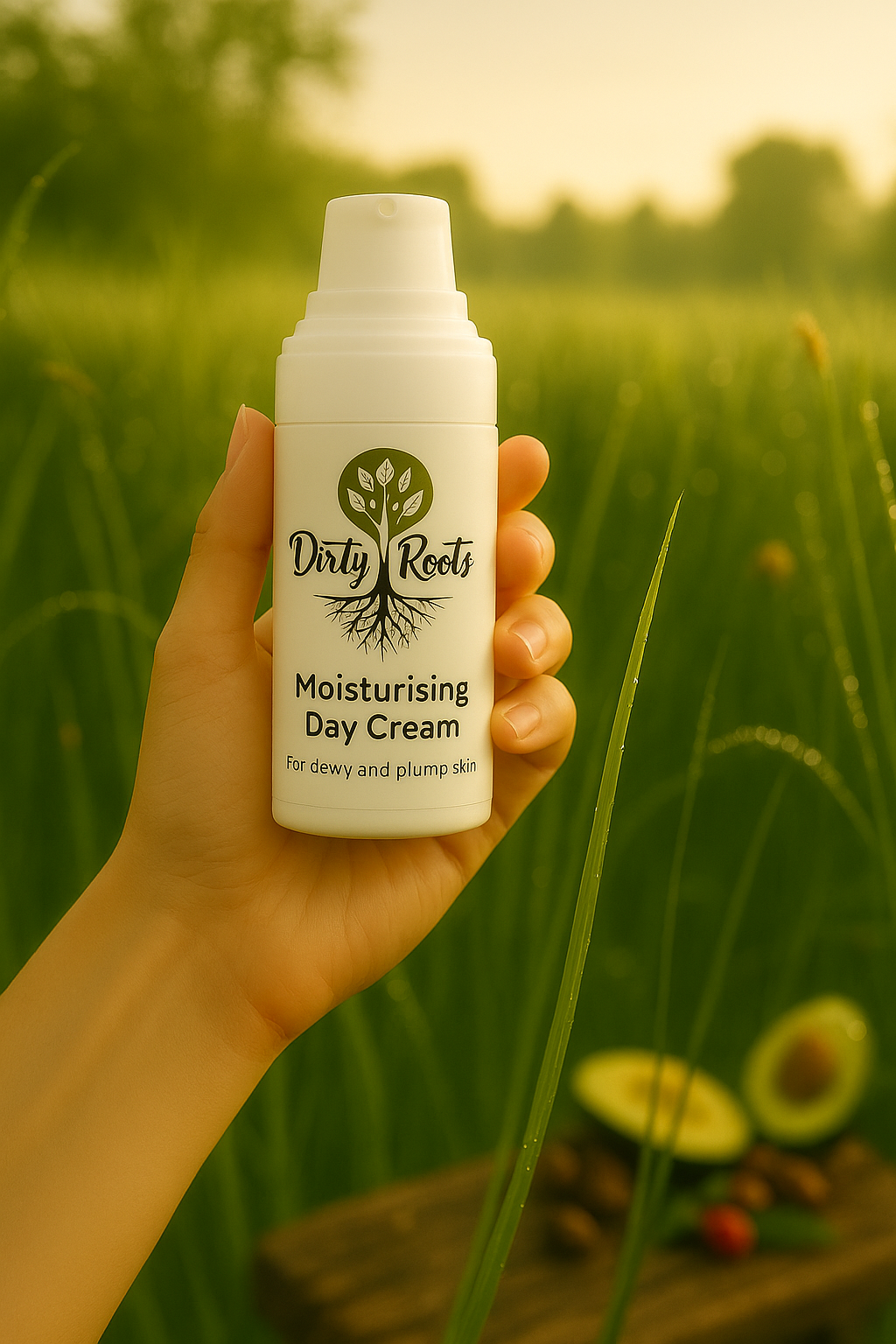 Moisturising Day Cream – Hyaluronic & Rowanberry Blend