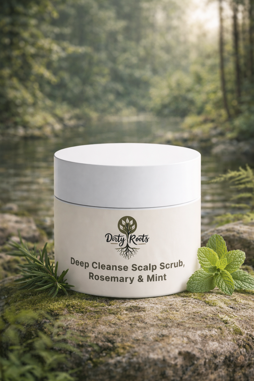 Deep Cleanse Scalp Scrub – Rosemary & Mint