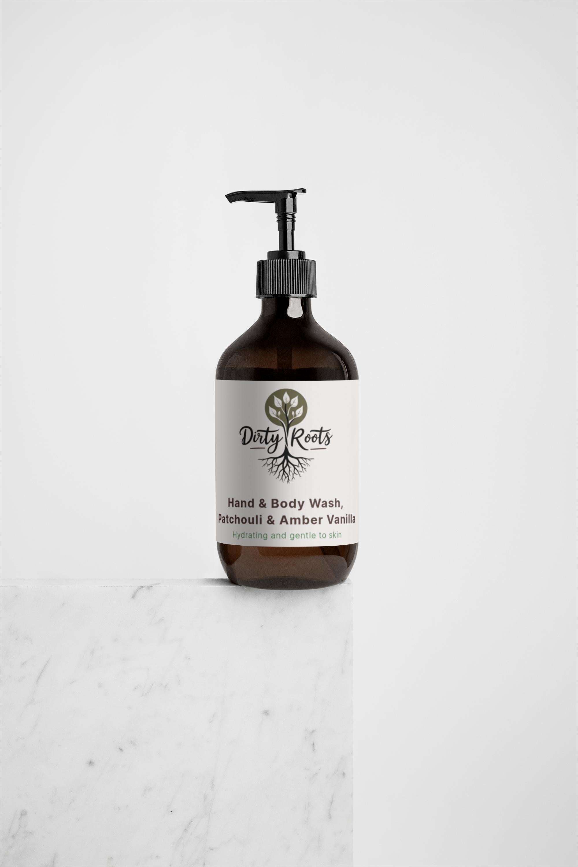 Hand & Body Wash – Patchouli & Amber Vanilla