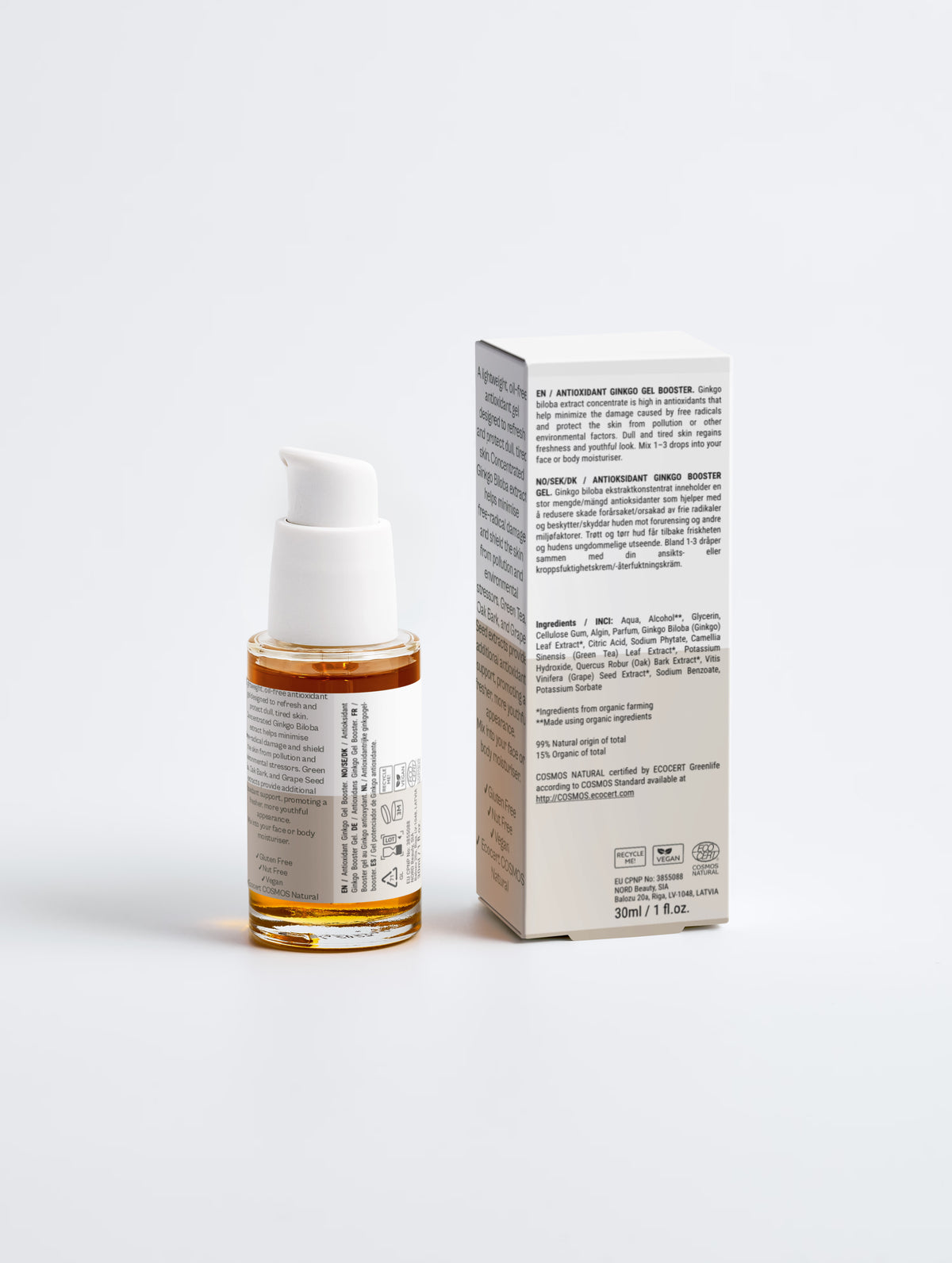 Ginkgo Antioxidant Gel Booster