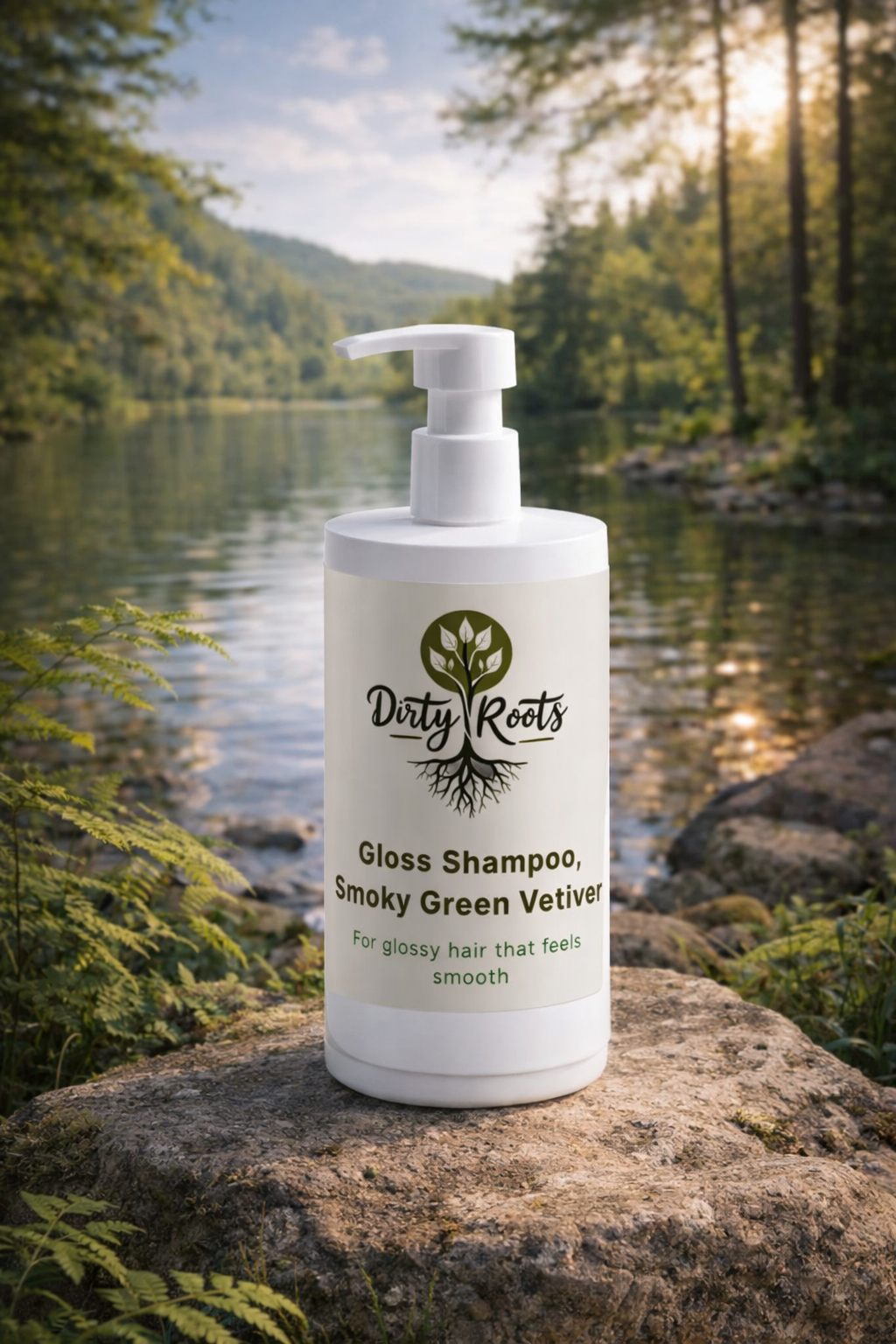 Gloss Shampoo – Smoky Green Vetiver