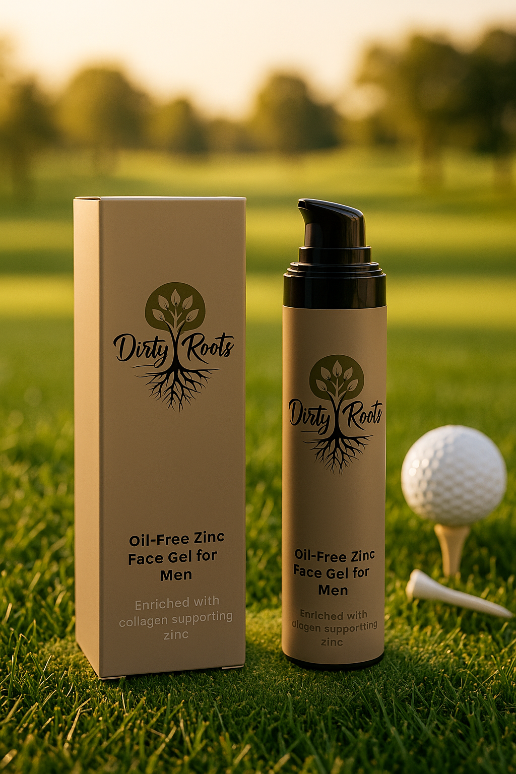 Oil-Free Zinc Face Gel for Men – Fresh, Firm & Hydrated