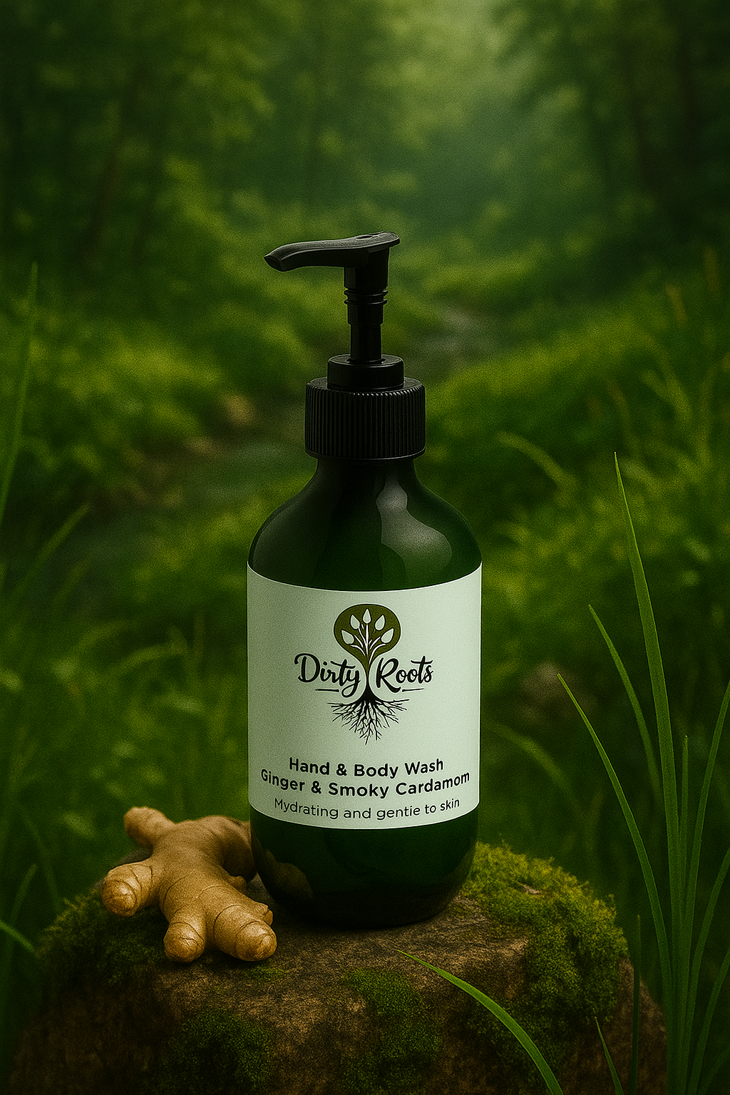 Hand & Body Wash – Ginger & Smoky Cardamom