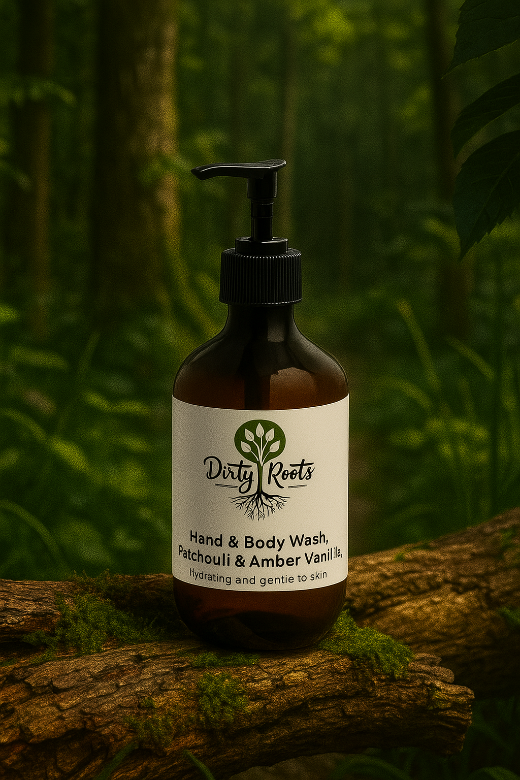 Hand & Body Wash – Patchouli & Amber Vanilla