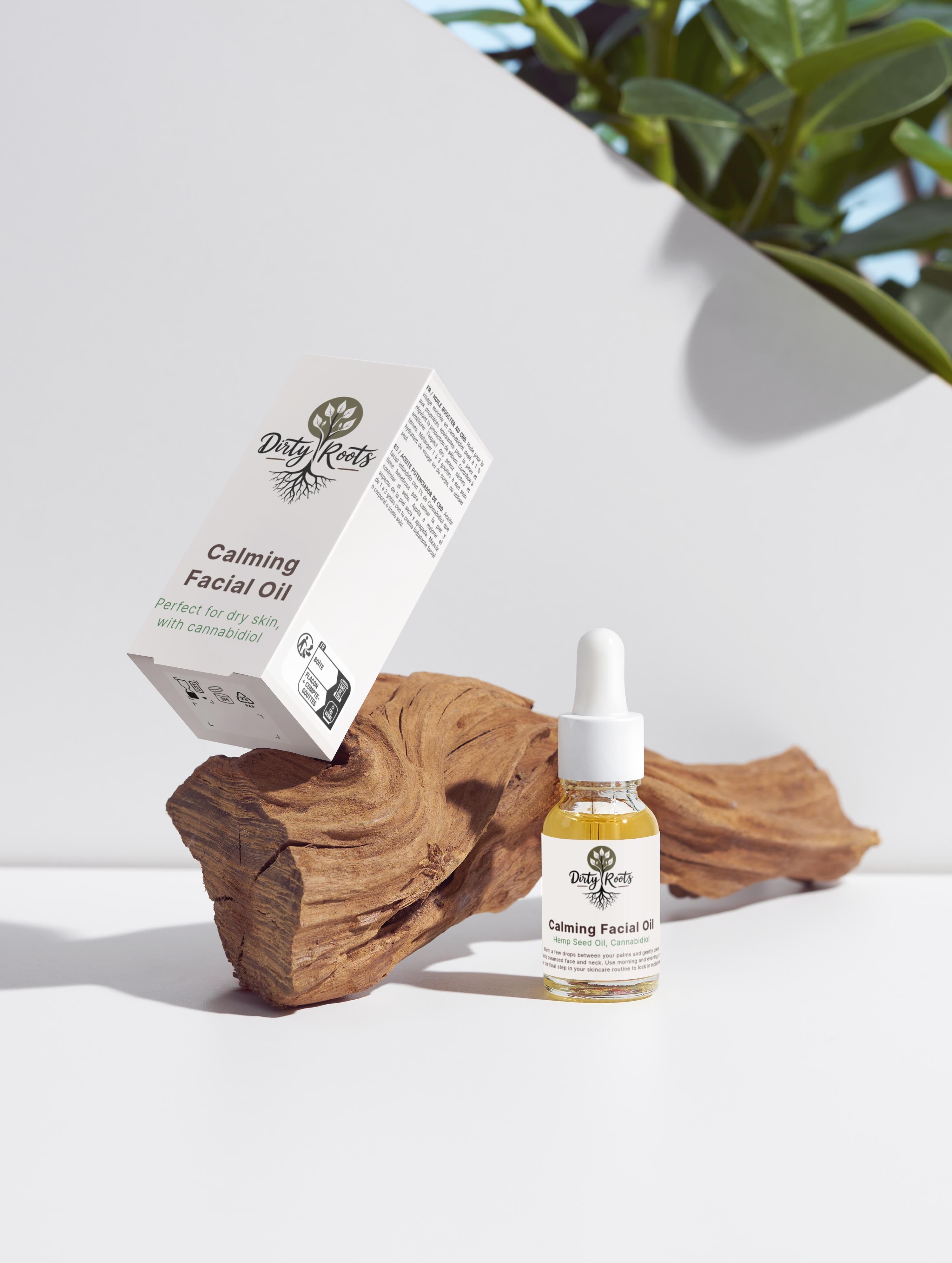 Calming Facial Oil – Nourish, Restore & Soothe