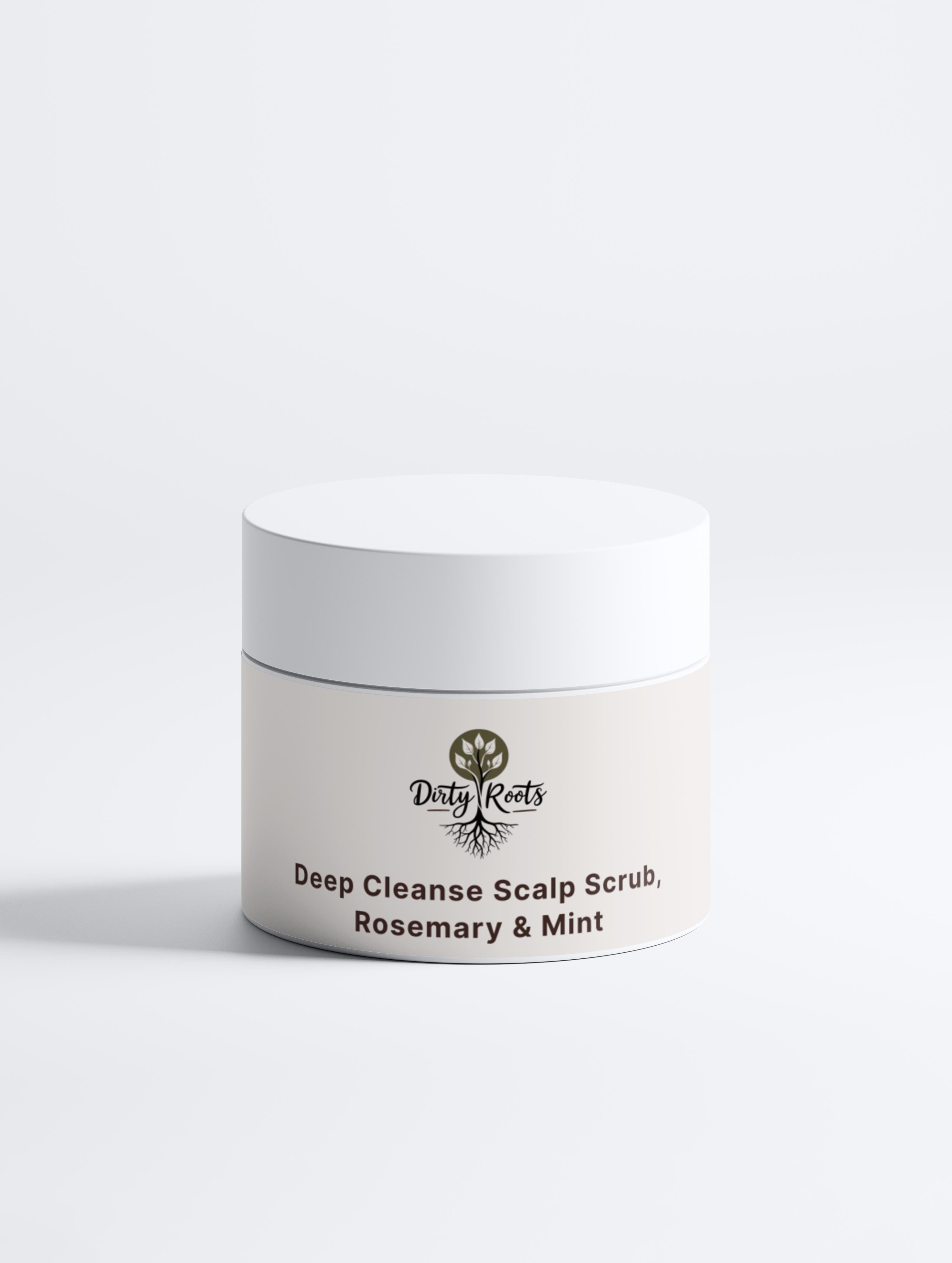 Deep Cleanse Scalp Scrub – Rosemary & Mint