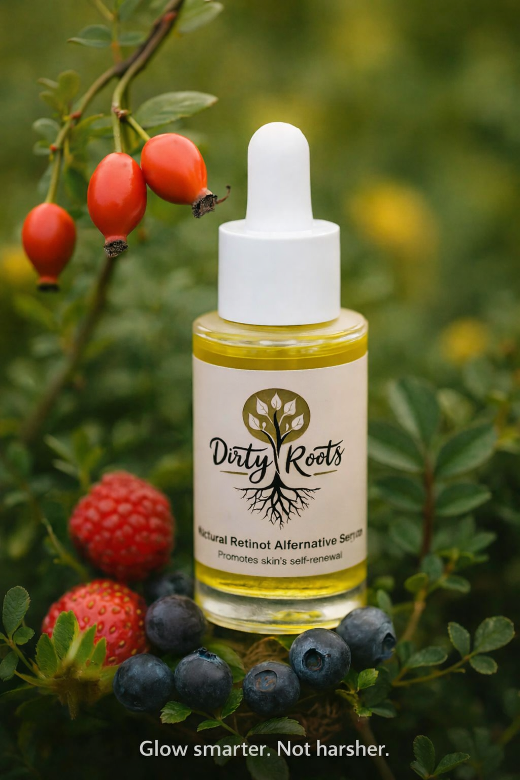 Natural Retinol Alternative Oil Serum – Bakuchiol Radiance Elixir