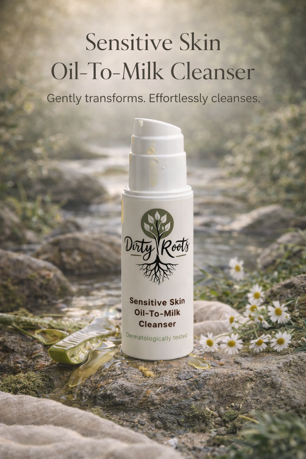 Sensitive Skin Oil-To-Milk Cleanser